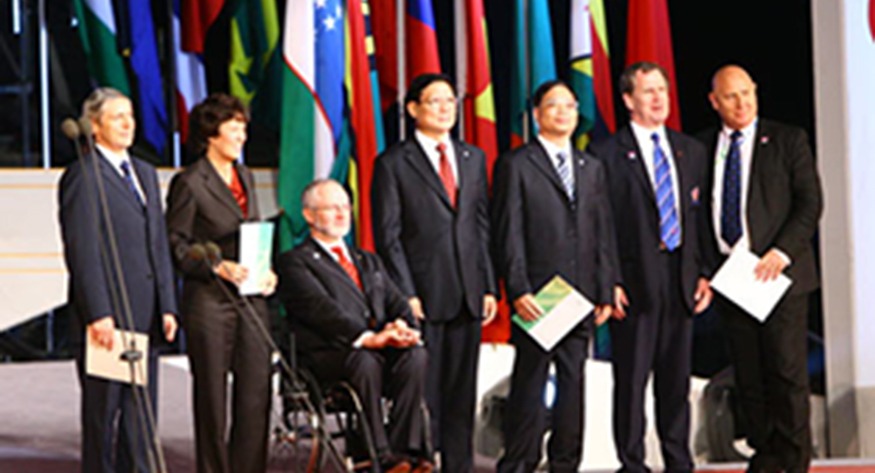 殘奧倒計時壹周年及吉祥物發布